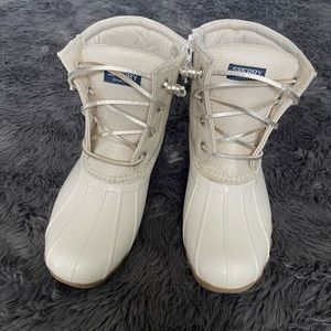 Sperry Duck Boots Girls Size 1